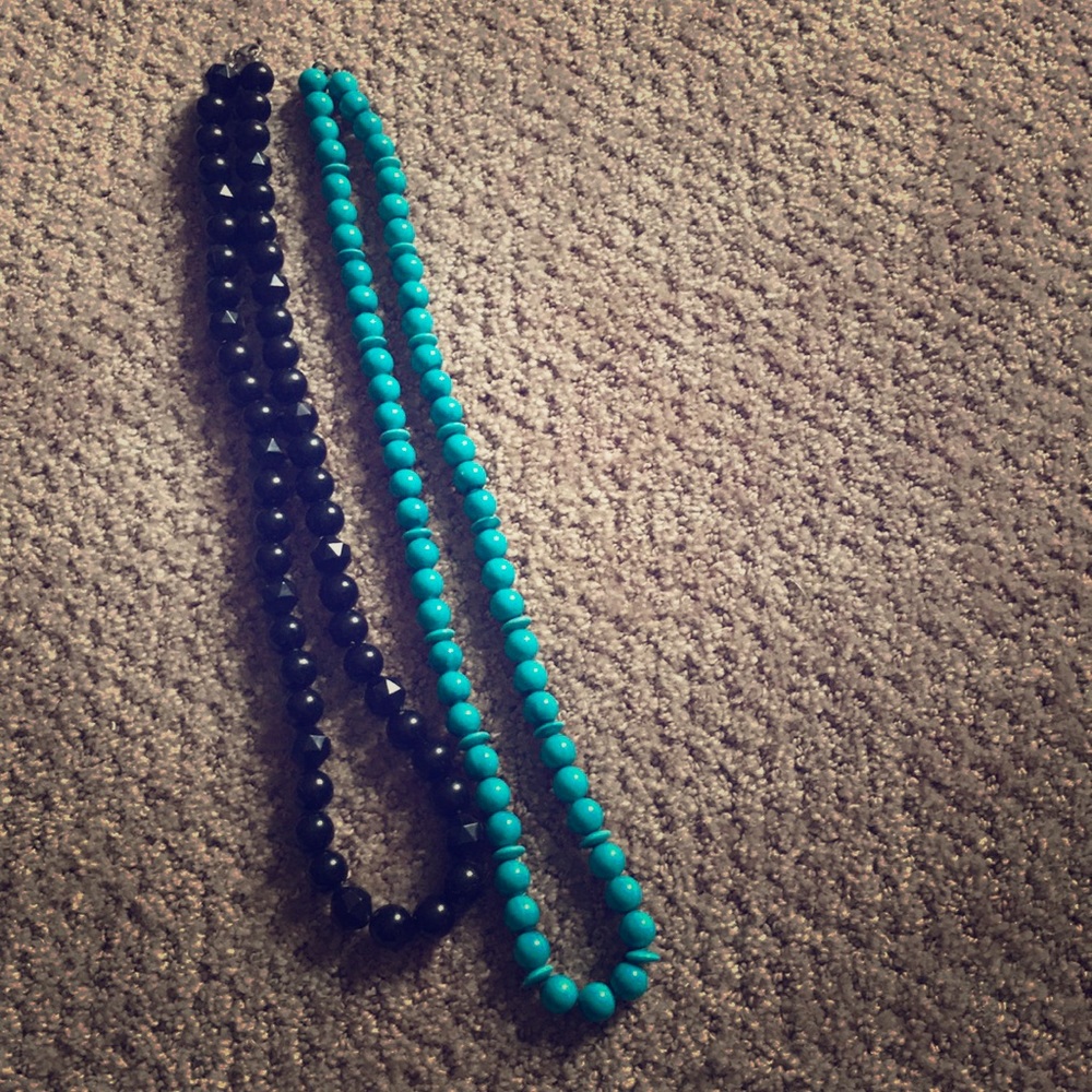Beaded necklaces